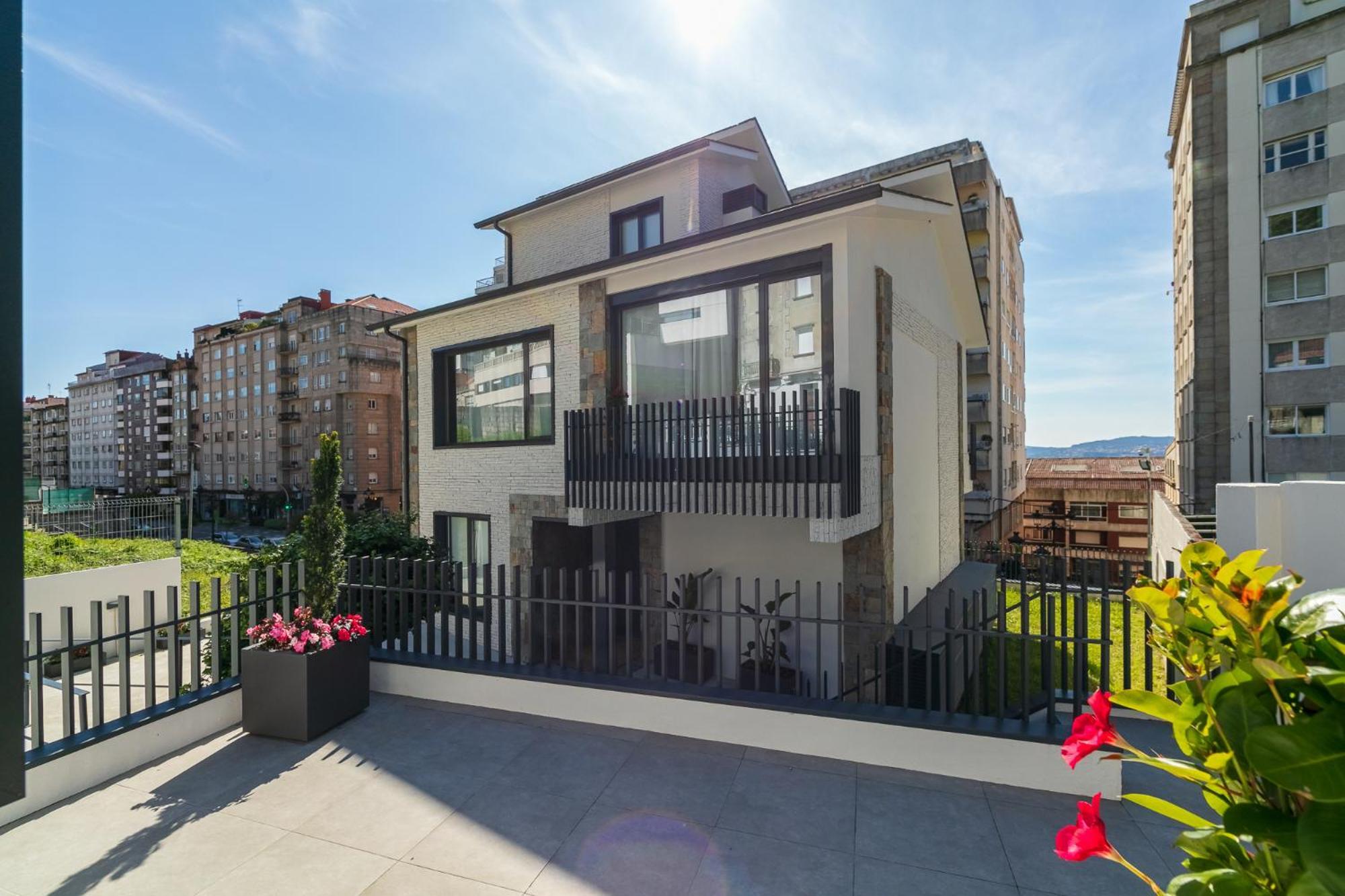 Elegante Y Luminoso En Vigo - Apto 5 By Cabana Rentals Exteriör bild